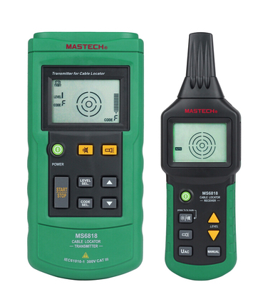 Mastech MS6818 Portable Professional Wire Cable Tester Metal Pipe Locator Detector Tester Line Tracker Voltage12~400V ราคา 10,168 บาท*ส่งฟรี