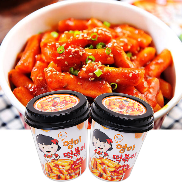 Korea Young Poong Yopokki Original Halal Topokki Instant Tteokbokki Rice Cake 140gm Cup Lazada