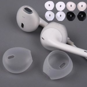 ภาพหน้าปกสินค้า[allmobiles] 2 Pairs Silicone Eartip Earphone Replacement Earbuds Ear Cap For Apple Earphones Airpods ที่เกี่ยวข้อง