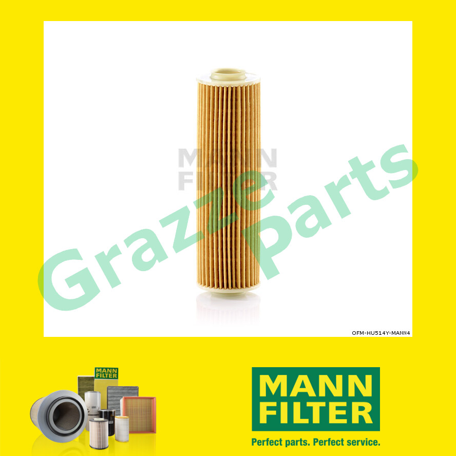 100% Original Mann Oil Filter HU514Y HU 514 Y OX183/4 for Mercedes Benz E-Class W212 S212 E 200 E200
