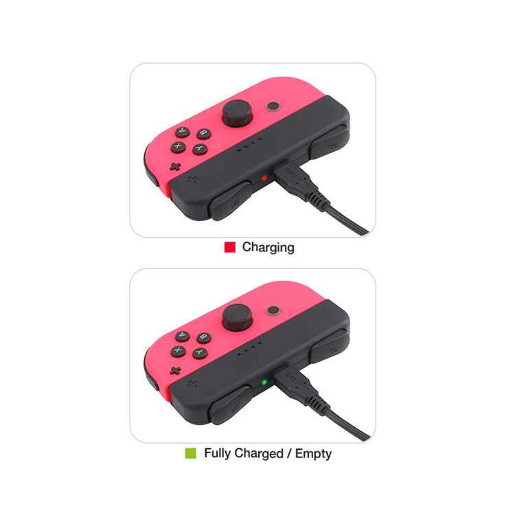 DOBE Gamepad Joystick Charging Grip for Nintendo Switch Joy-Con Game Controller Charger TNS-1729