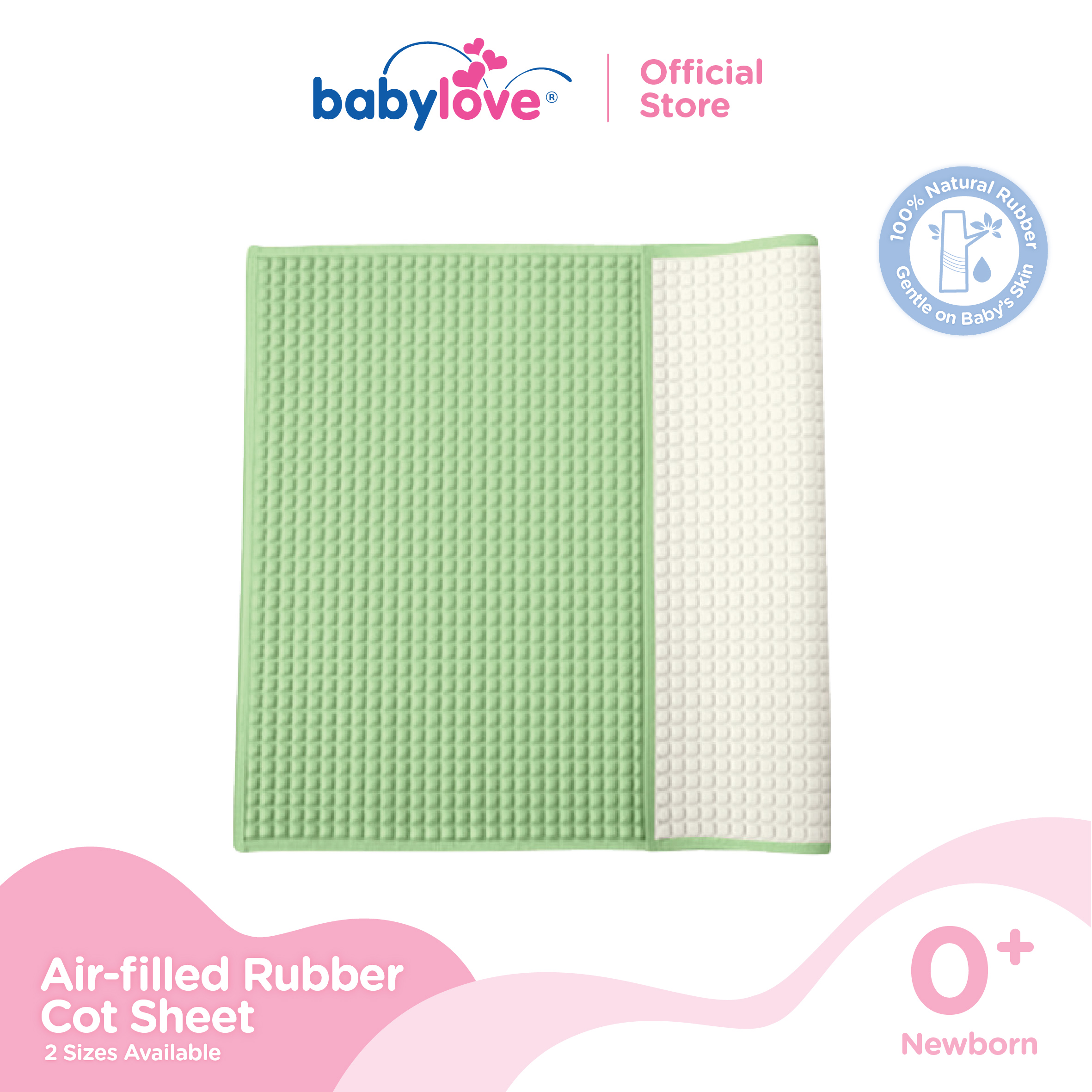 Babylove Premium Air-Filled Rubber Cot Sheet