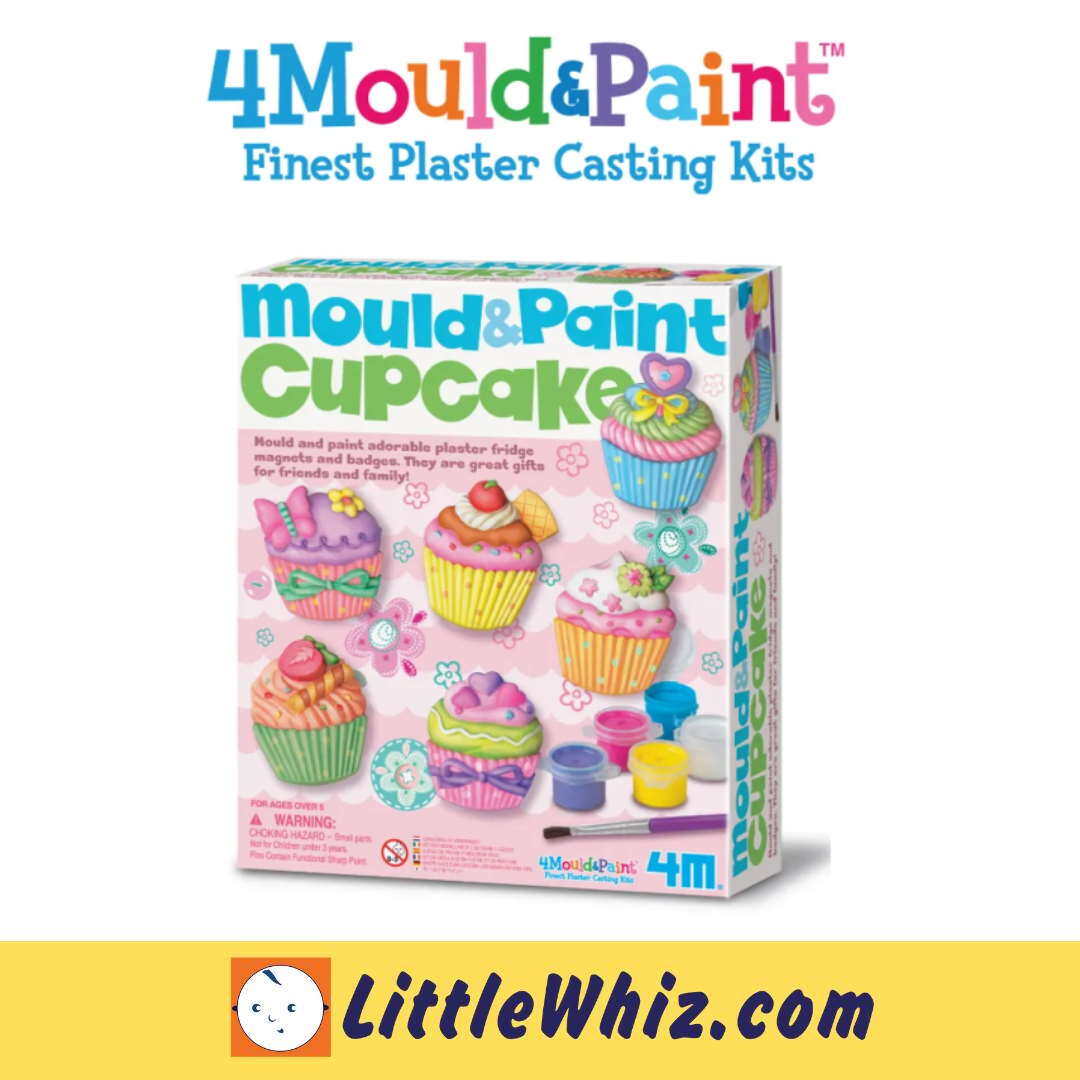 4M: Mould & Paint Crafts - Cup Cake