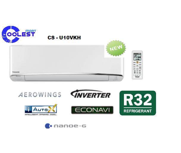 Panasonic 1.0hp Premium Inverter + Econavi + Nanoe-G Air Conditioner CS/CU-U10VKH