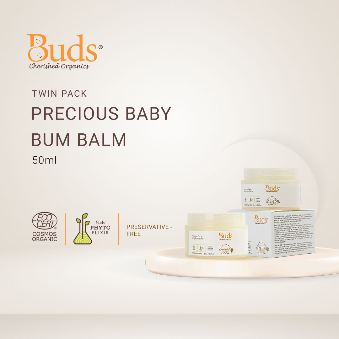 [TWIN PACK] Buds Organics BCO Precious Baby Baby Bum Balm 50ml