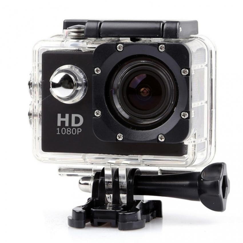 HD 1080p H.264 Waterproof Action Camera Camcorder With Wifi 2 inch Screen (Black)