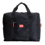 Luggage Bags Waterproof Nylon Travel Bags Folding Storage Bag Black