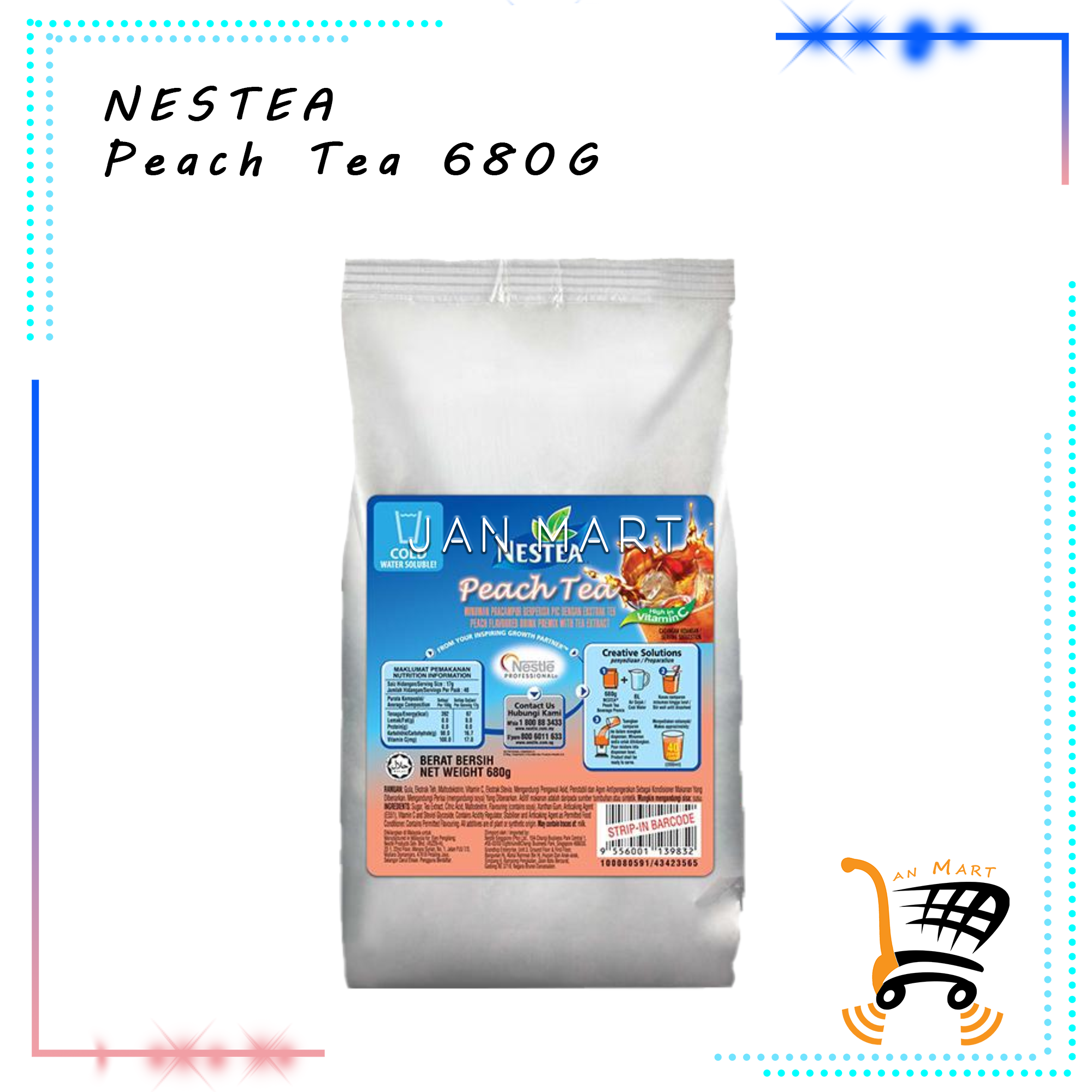 NESTEA Peach Tea 680G