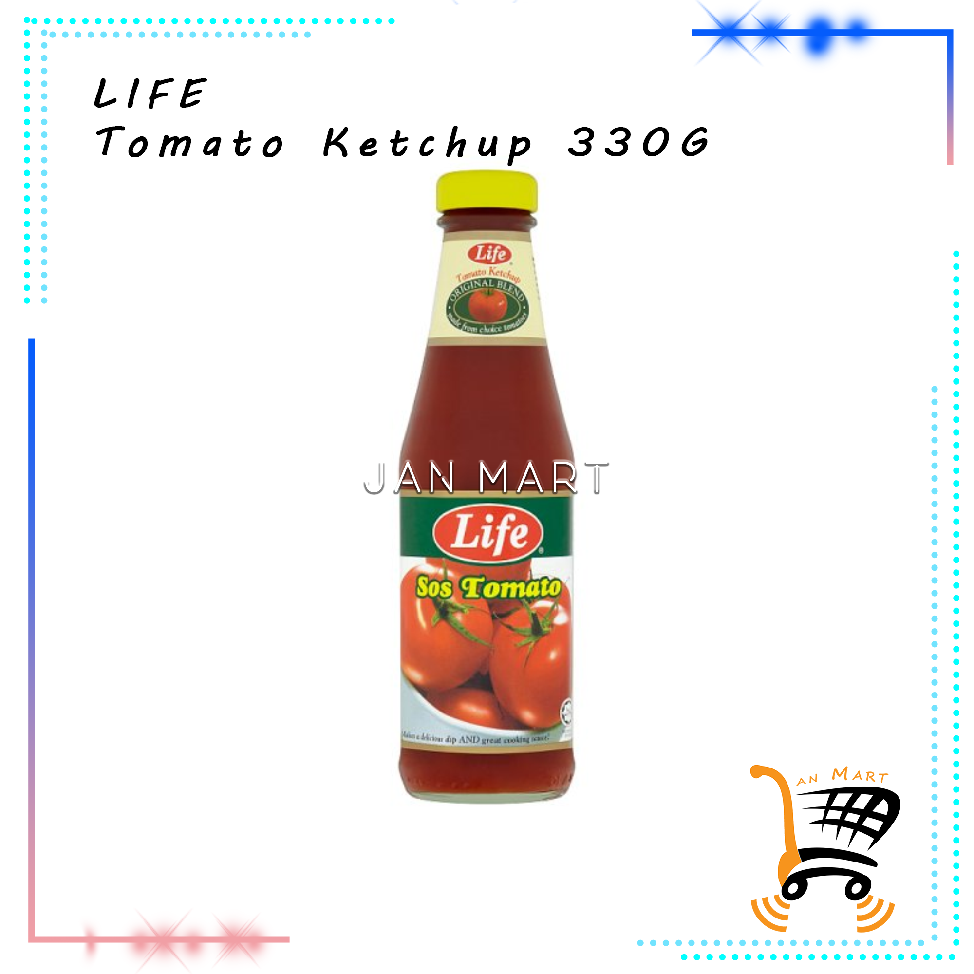 LIFE Tomato Ketchup 330G