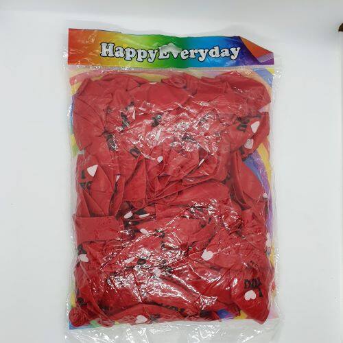 Ready Stock - 12 inch Latex Helium I LOVE YOU Balloons] 10 Pcs/Pack