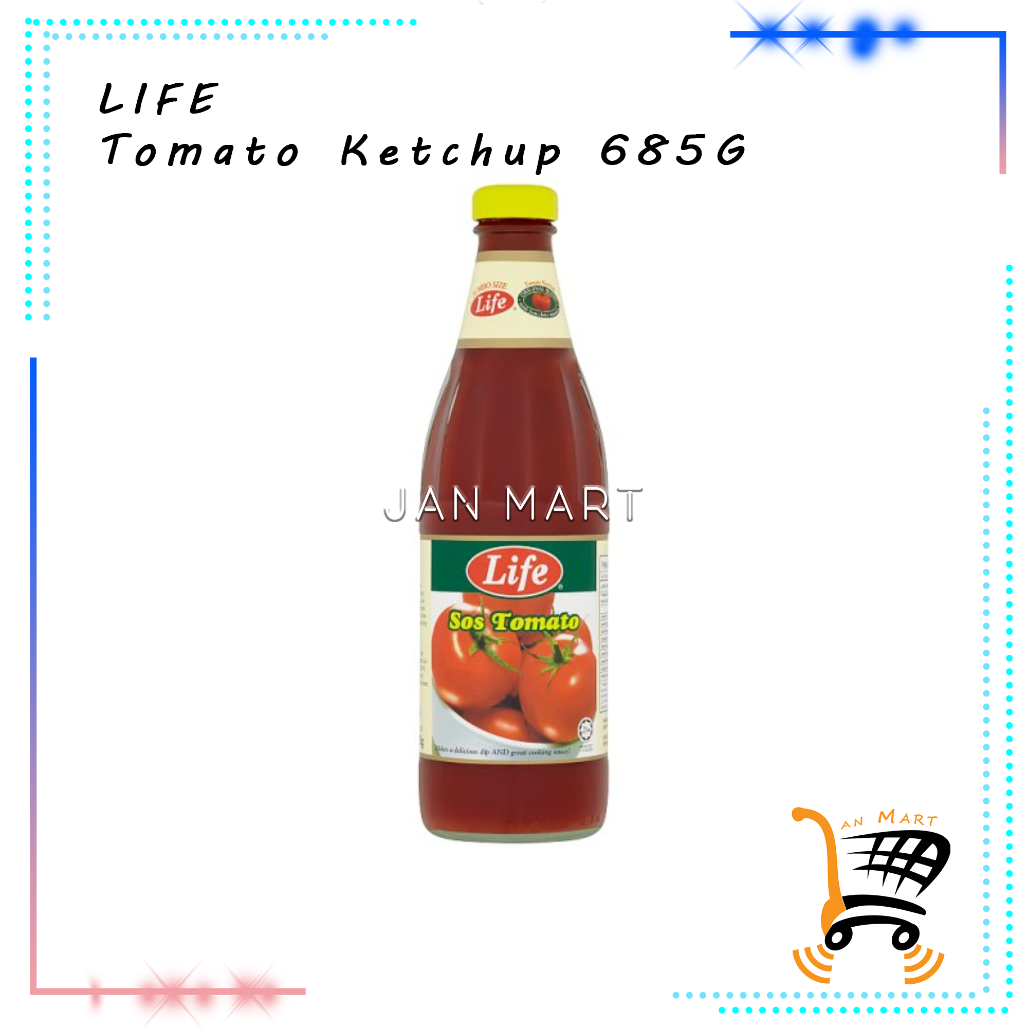 LIFE Tomato Ketchup 685G