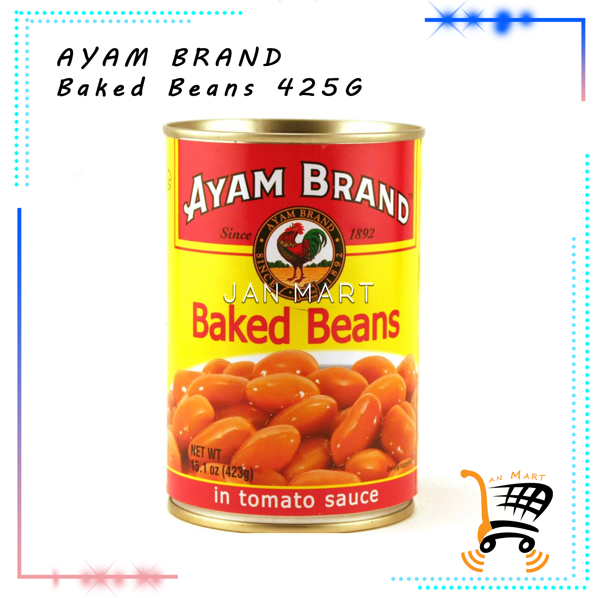 AYAM BRAND Baked Beans 425G