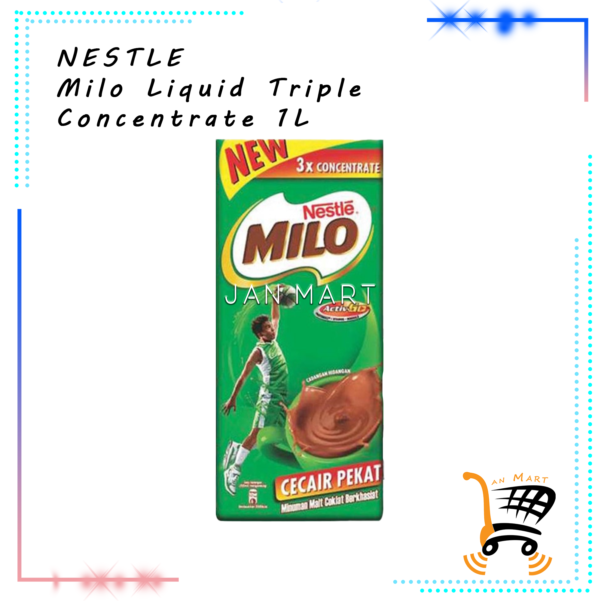NESTLE Milo Liquid Triple Concentrate 1L