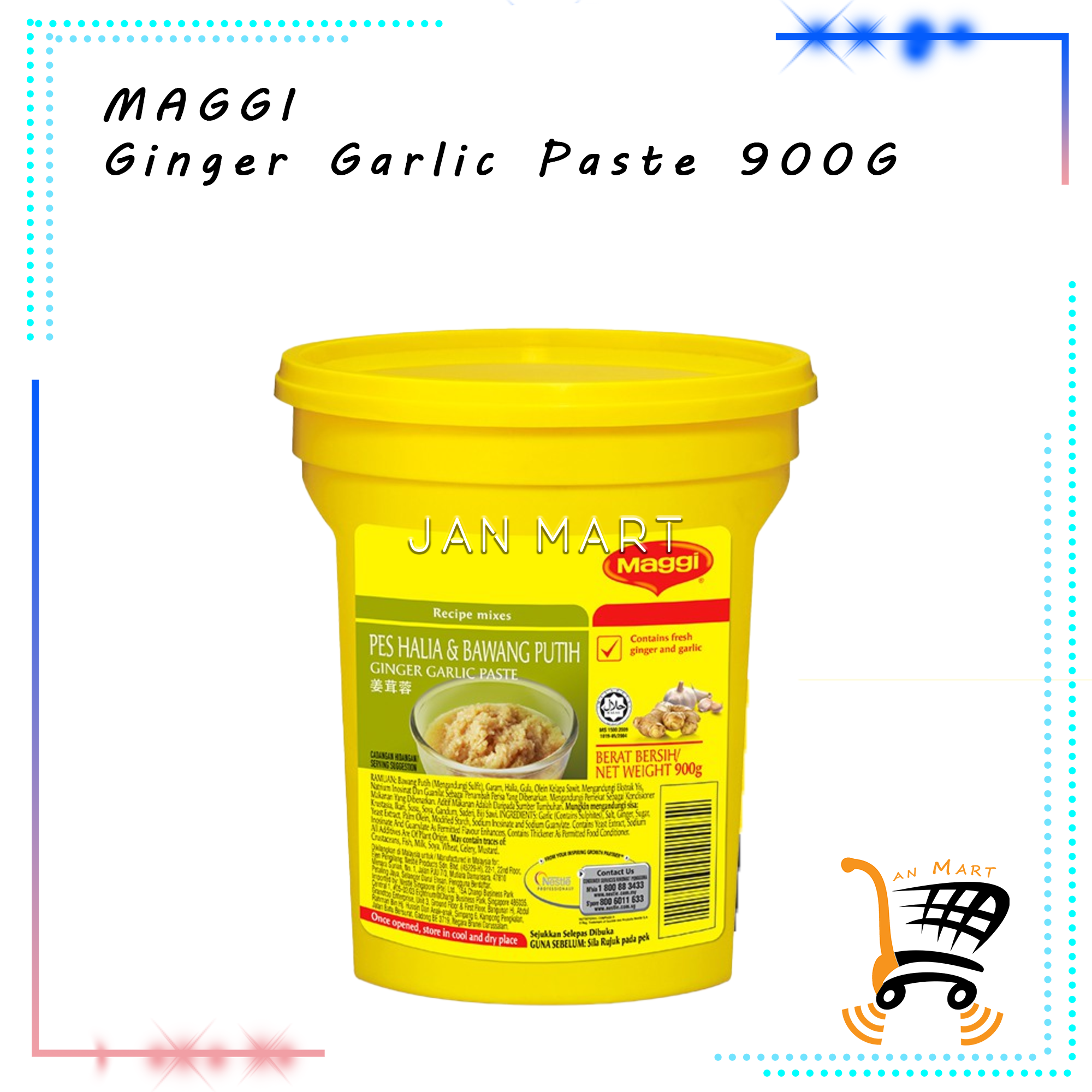MAGGI Ginger Garlic Paste 900G