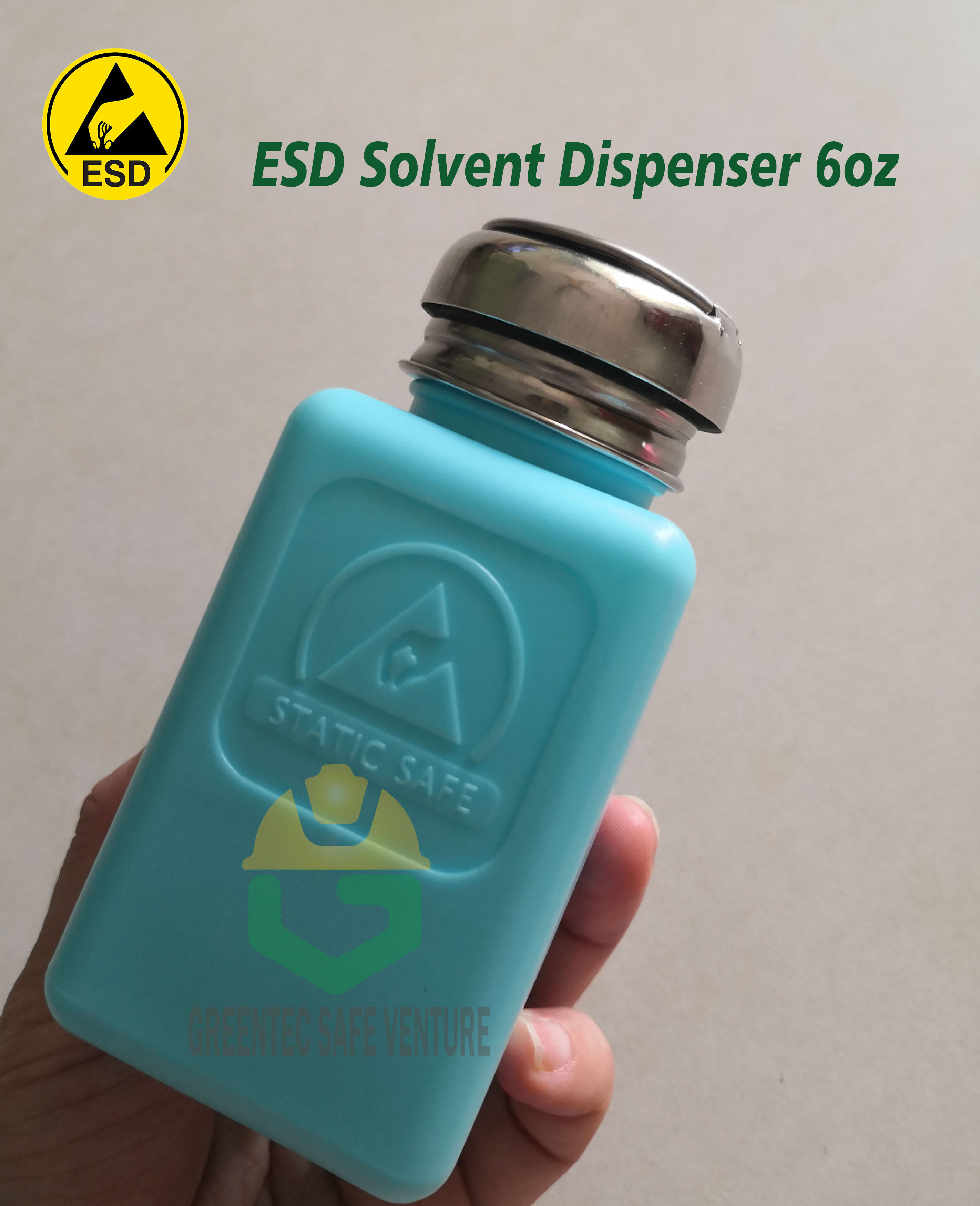 ESD Solvent Dispenser / Alcohol Bottle / IPA Bottle 6oz
