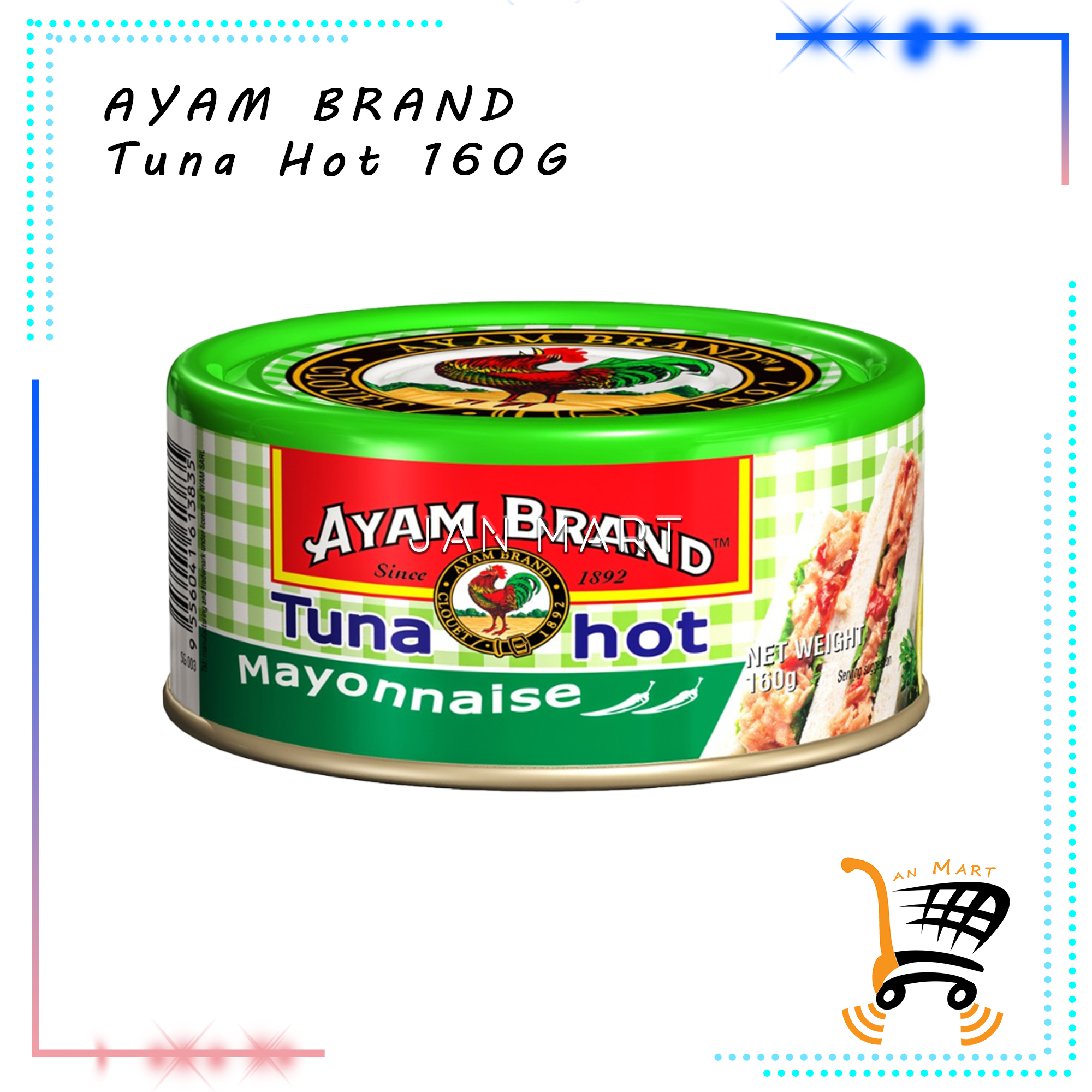 AYAM BRAND Tuna Hot 160G