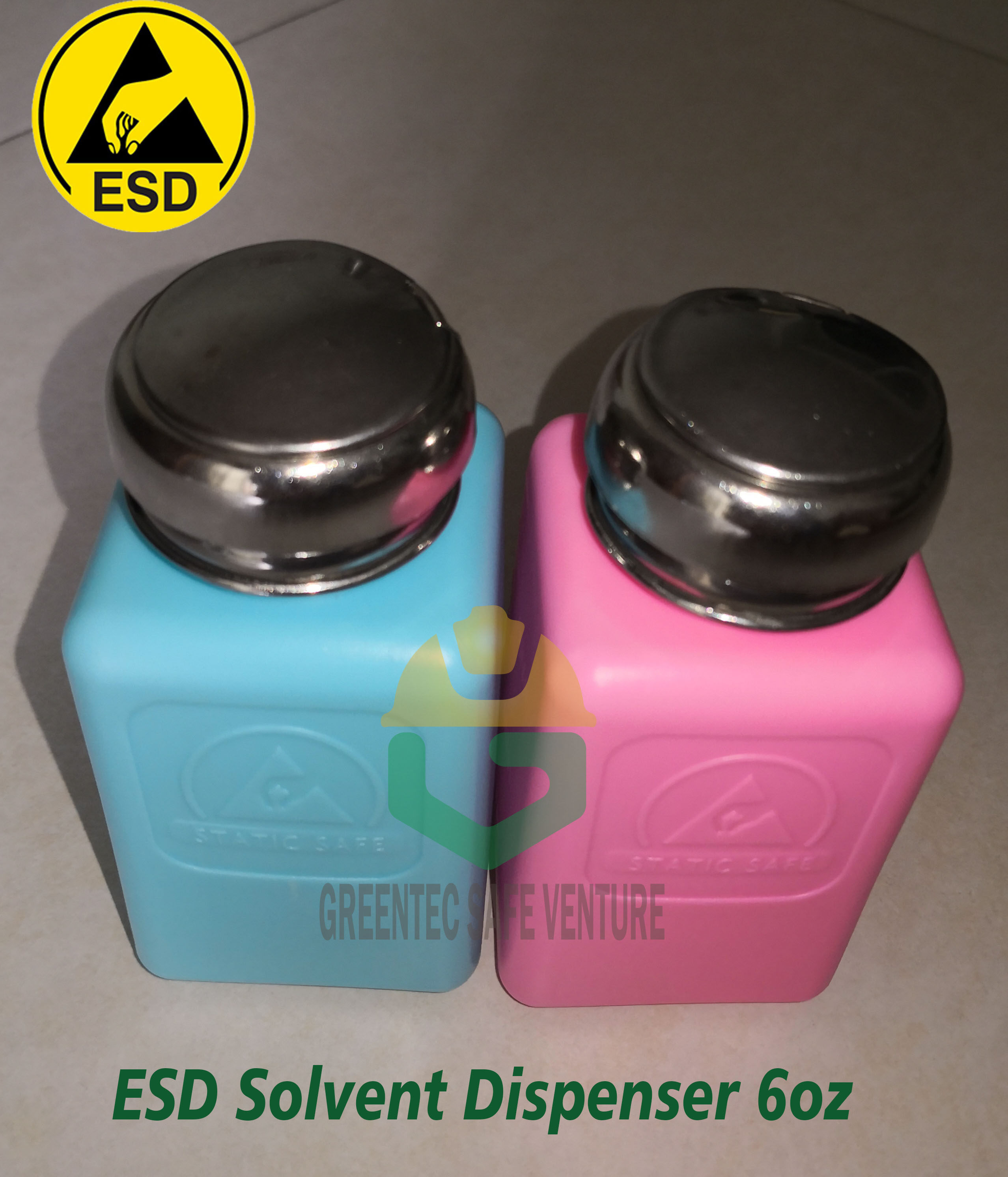 ESD Solvent Dispenser / Alcohol Bottle / IPA Bottle 6oz
