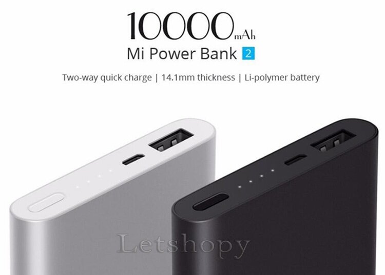 original xiaomi mi powerbank 10000mah 2 10000 slim usb fast charging power bank grey original xiaomi mi powerbank 10000mah 2 10000 slim usb fast charging power bank grey