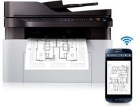 Samsung Xpress M2070FW Multifunction Printer Product Shot