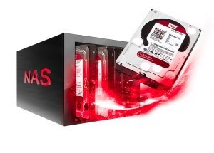 WD Red hard drive nas network attached storage bay hdd storage high capacity 8 bays