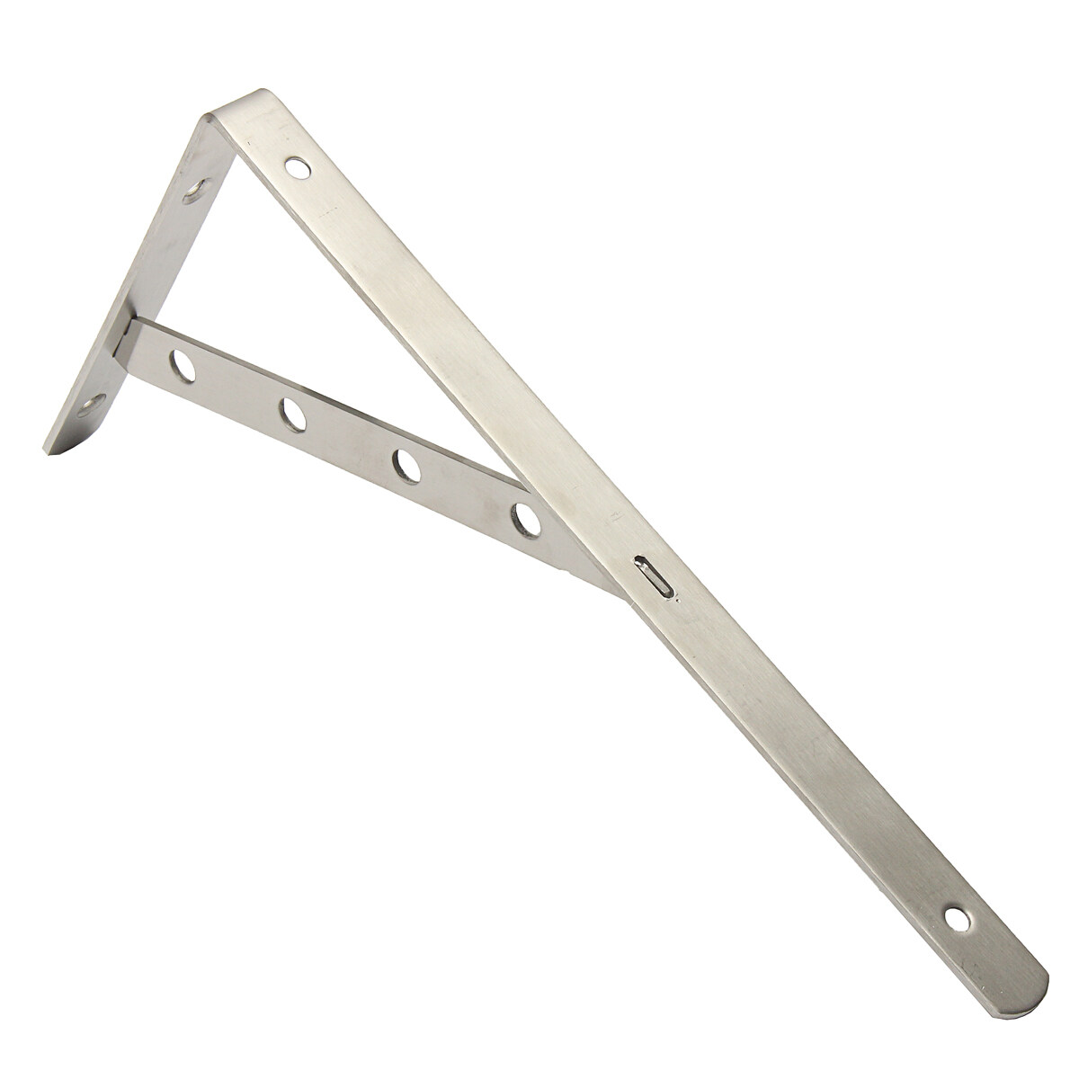 Shop Generic 1 Pair Stainless Steel Wall Shelf Corner Brackets L Shaped