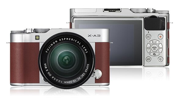 Fuji X-A3 mirrorless camera
