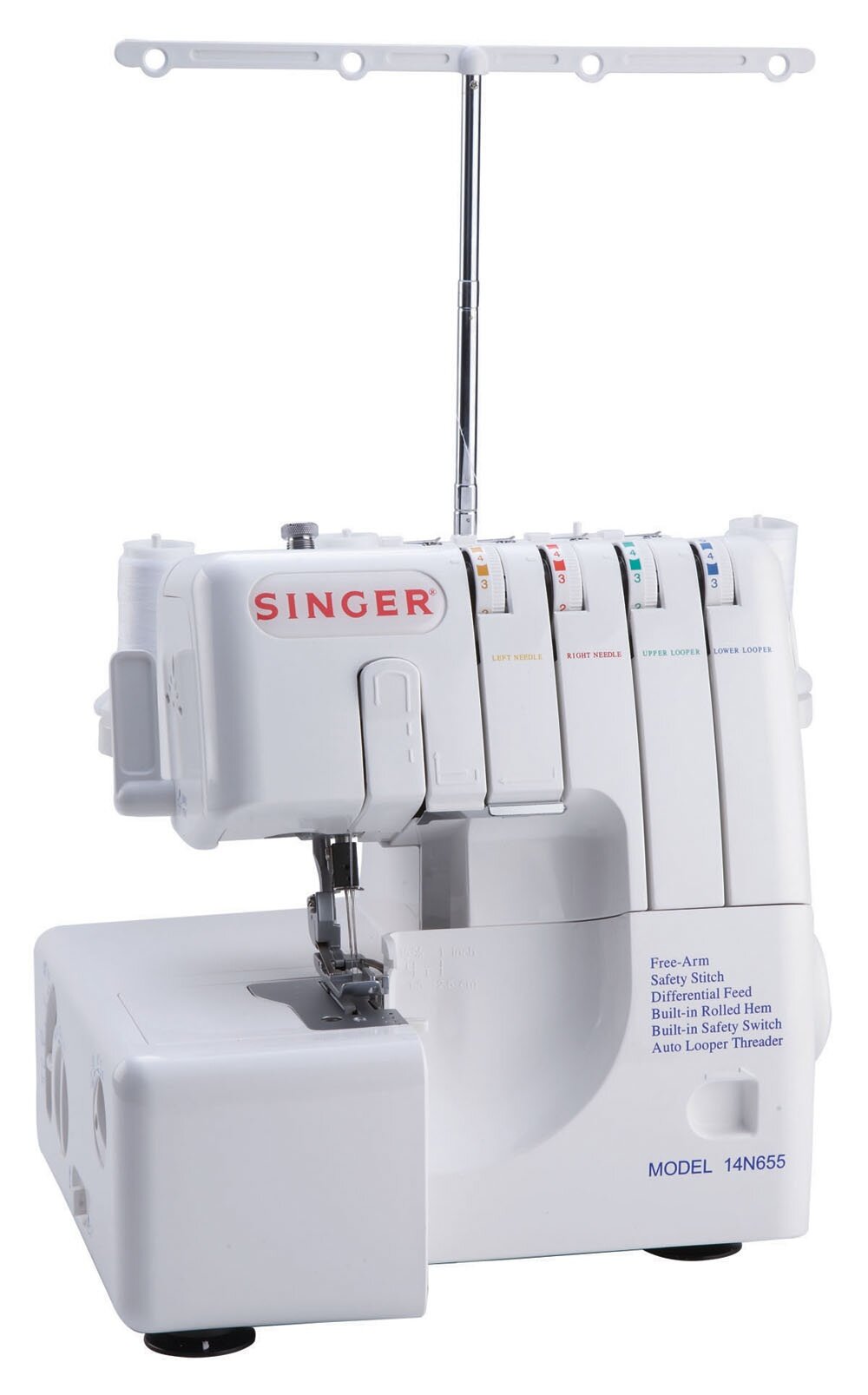 Singer Overlock Sewing Machine 14N555 Lazada Malaysia