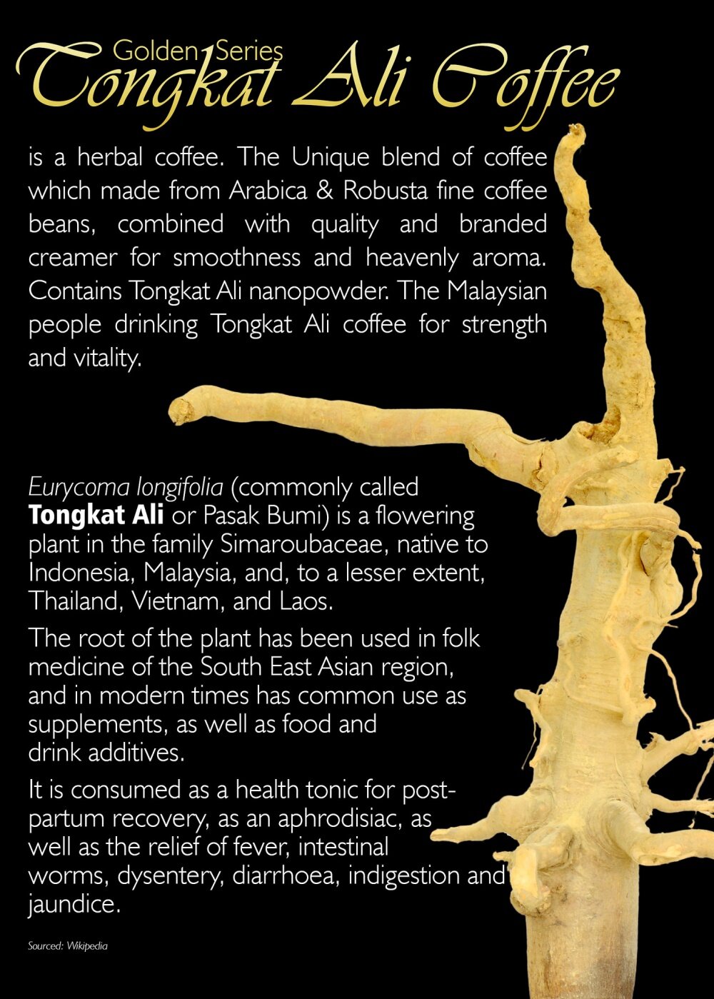 Golden Series Tongkat Ali Coffee