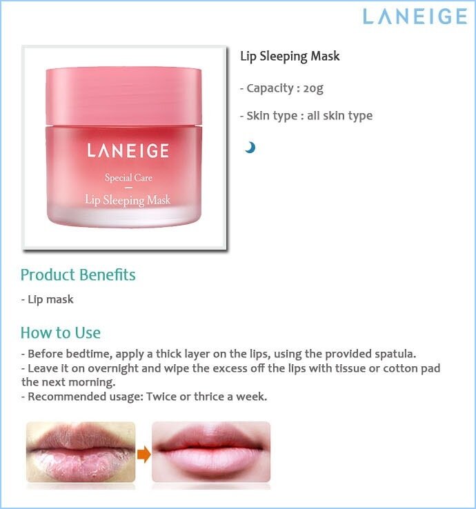 Image result for Laneige Lip Sleeping Mask 20g