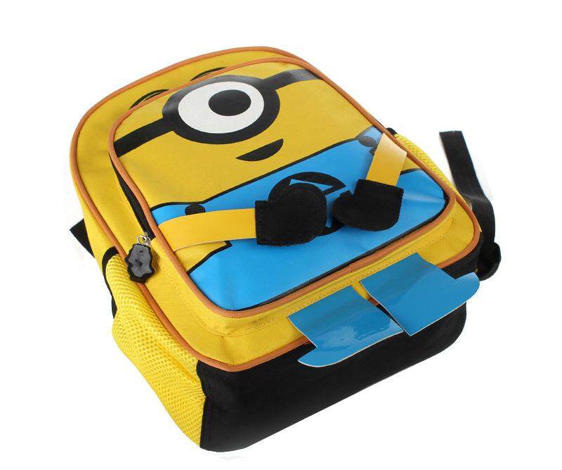 Minion Despicable Me Cartoon Kids Backpack Ergonomic Backpack ...