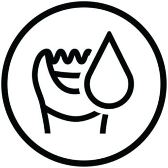 Wet & dry for use in bath or shower