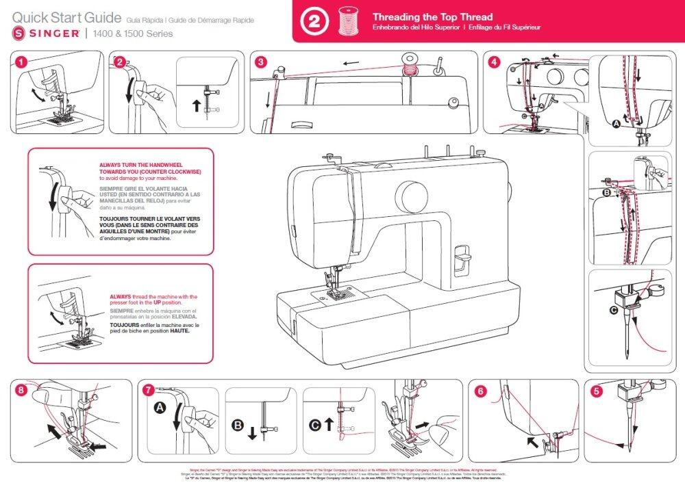 Singer 1408 Promise Sewing Machine Lazada