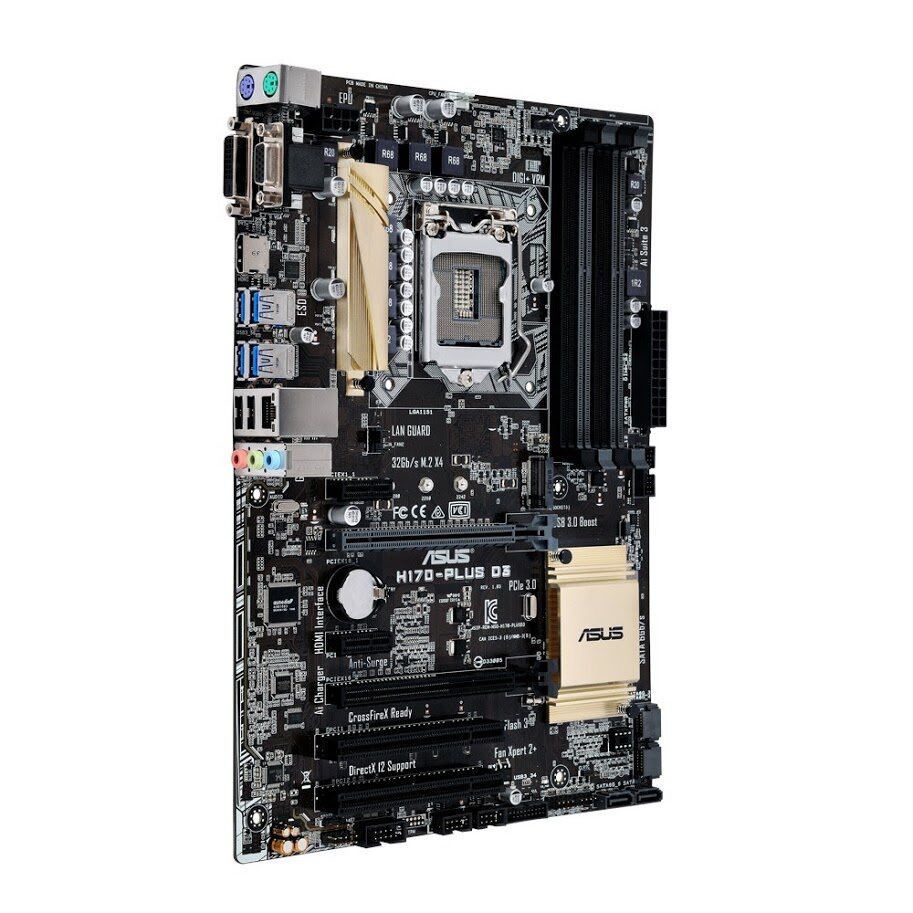 Asus H170M Plus 6th Generation DDR4 MotherBoard LGA1151, DDR4
