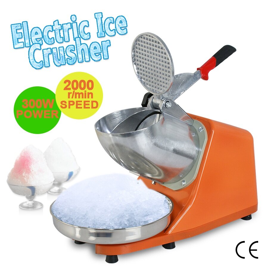 Electric Ice Shaver Ice Crusher Machine(Double Blade) | Lazada