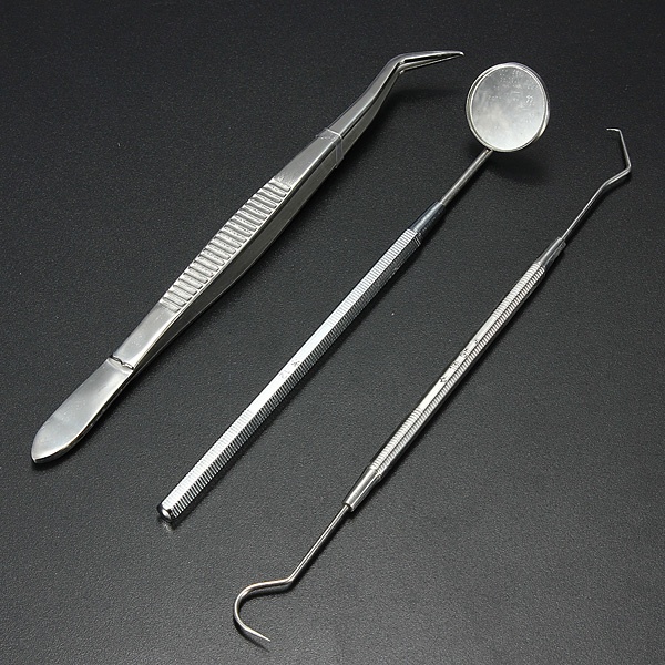 AAPRO Basic Dental Instruments Dental Explorer #5 Mirror College PLIERS PR-0079