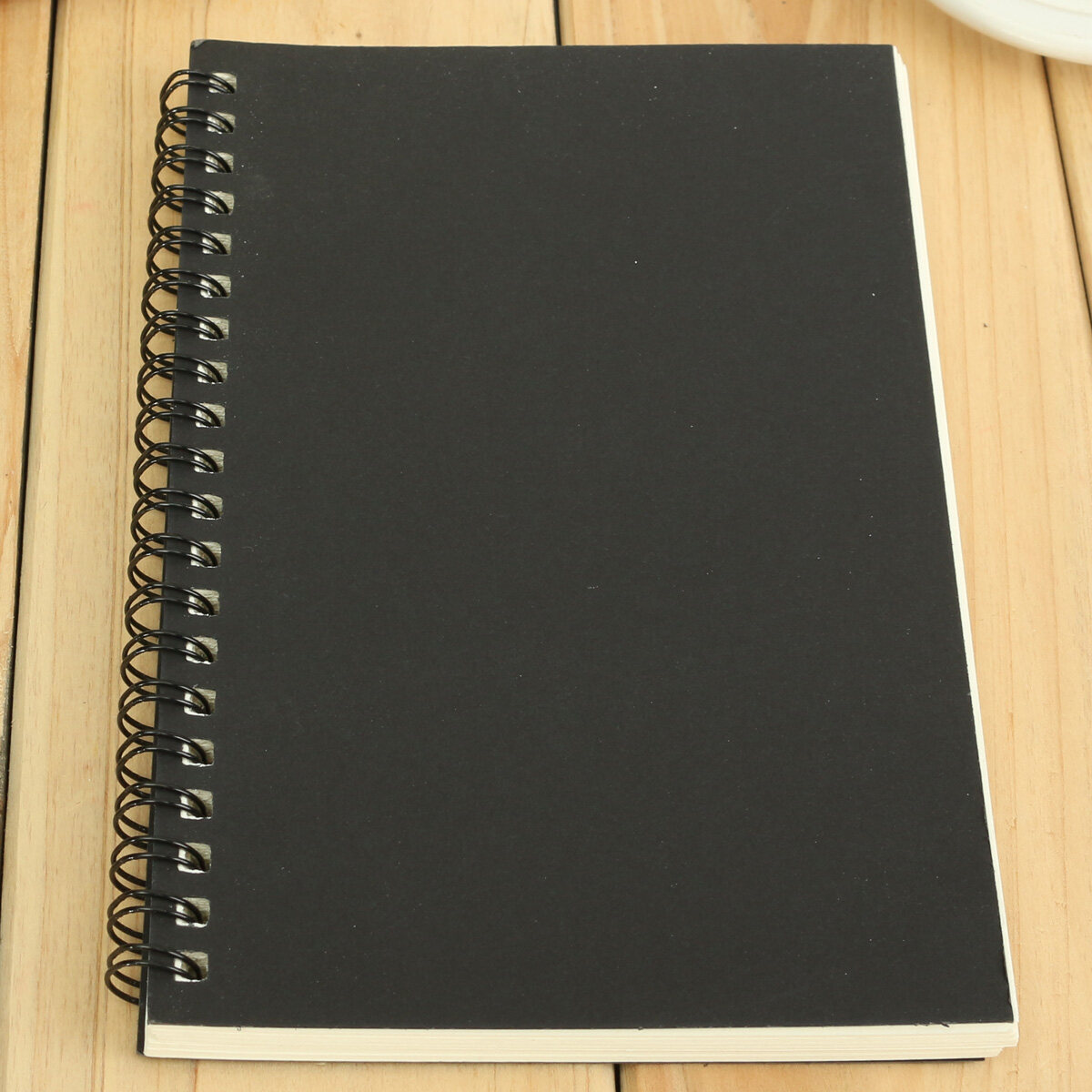 Generic Reeves Retro Spiral Bound Coil Sketch Book Blank Notebook Kraft ...