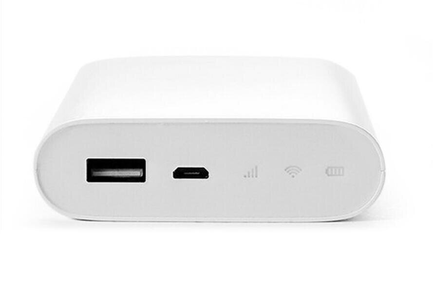 Xiaomi Zmi Mf855 3g 4g Lte Mifi Wireless Hotspot Wifi Router 7800mah Power Bank Powerbank White Appasia E Marketplace