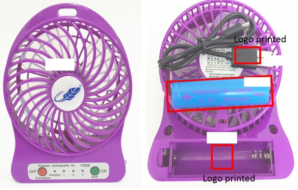 Original GongTian mini usb portable rechargeable battery 3 speed fan Original GongTian mini usb portable rechargeable battery 3 speed fan