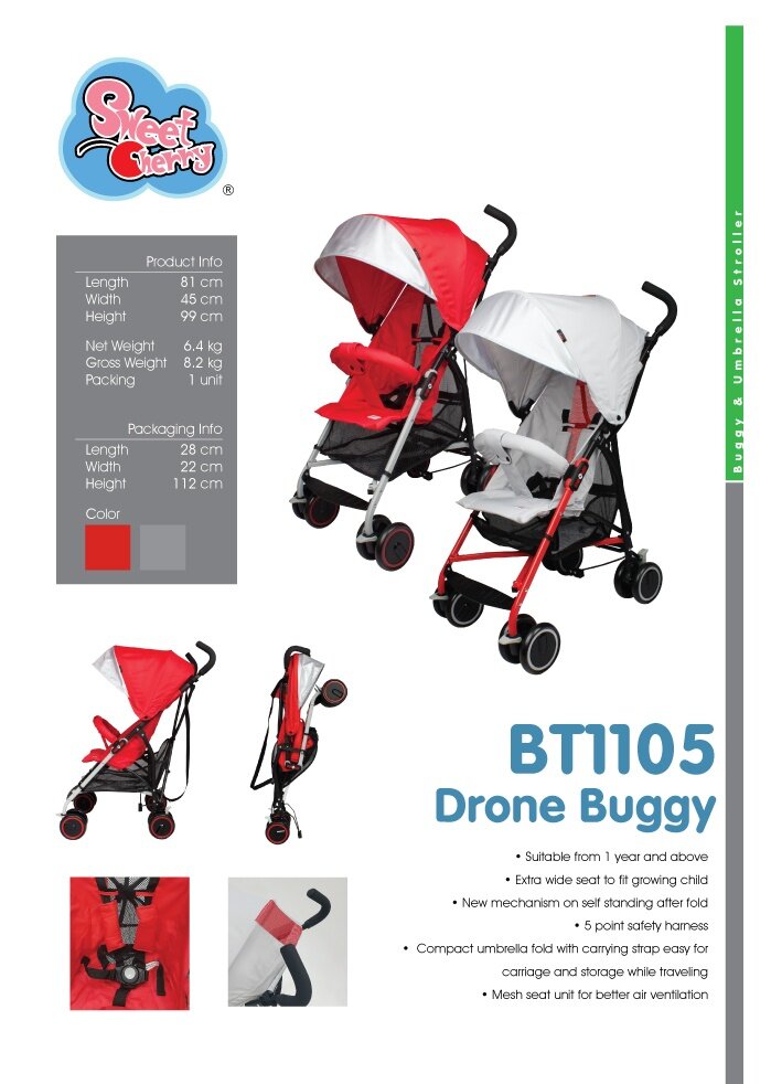 sweet cherry stroller compact