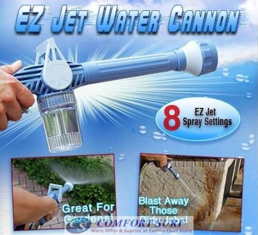 EZ Jet Water Cannon with 8 Spray Setting