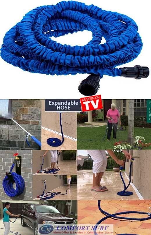 XHOSE The Incredible Expandable 3x & Contract Hose Sprayer