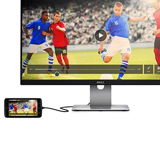 Dell 24 Monitor - S2415H - Flexible viewing and connectivity options