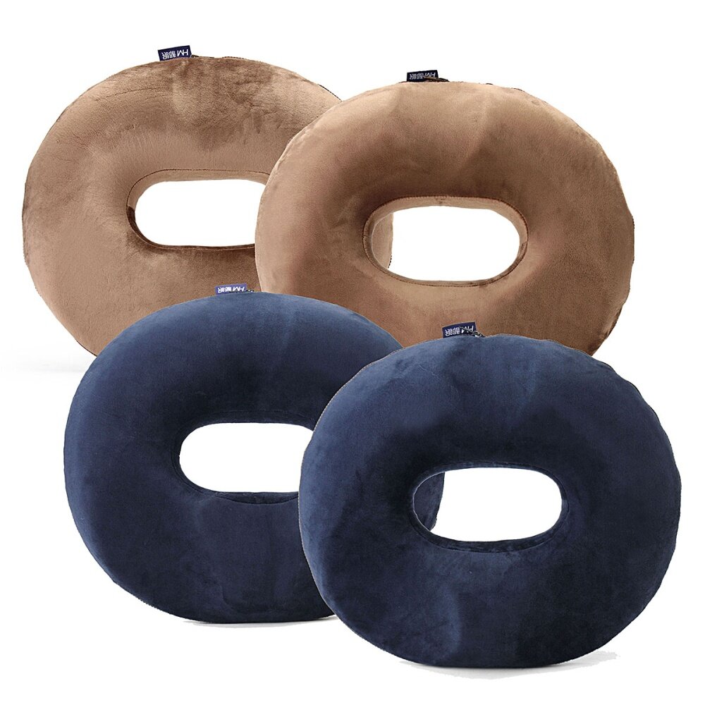 Memory Foam Hemorrhoid Treatment Ring Donut Travel Support Seat Cushion
