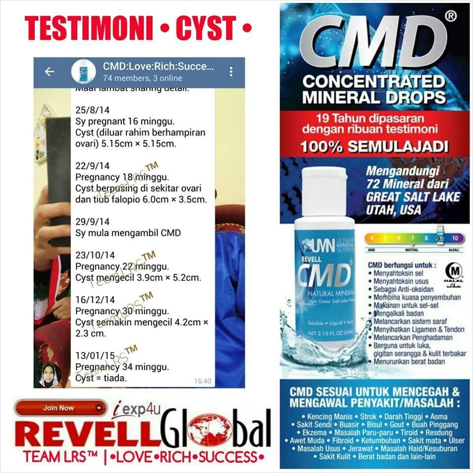 testimoni cmd cyst