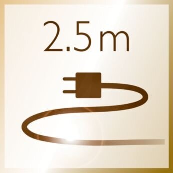 Salon approved 2.5m cord length