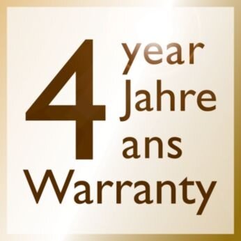 *2- year warranty plus 2 years, upon online registeration