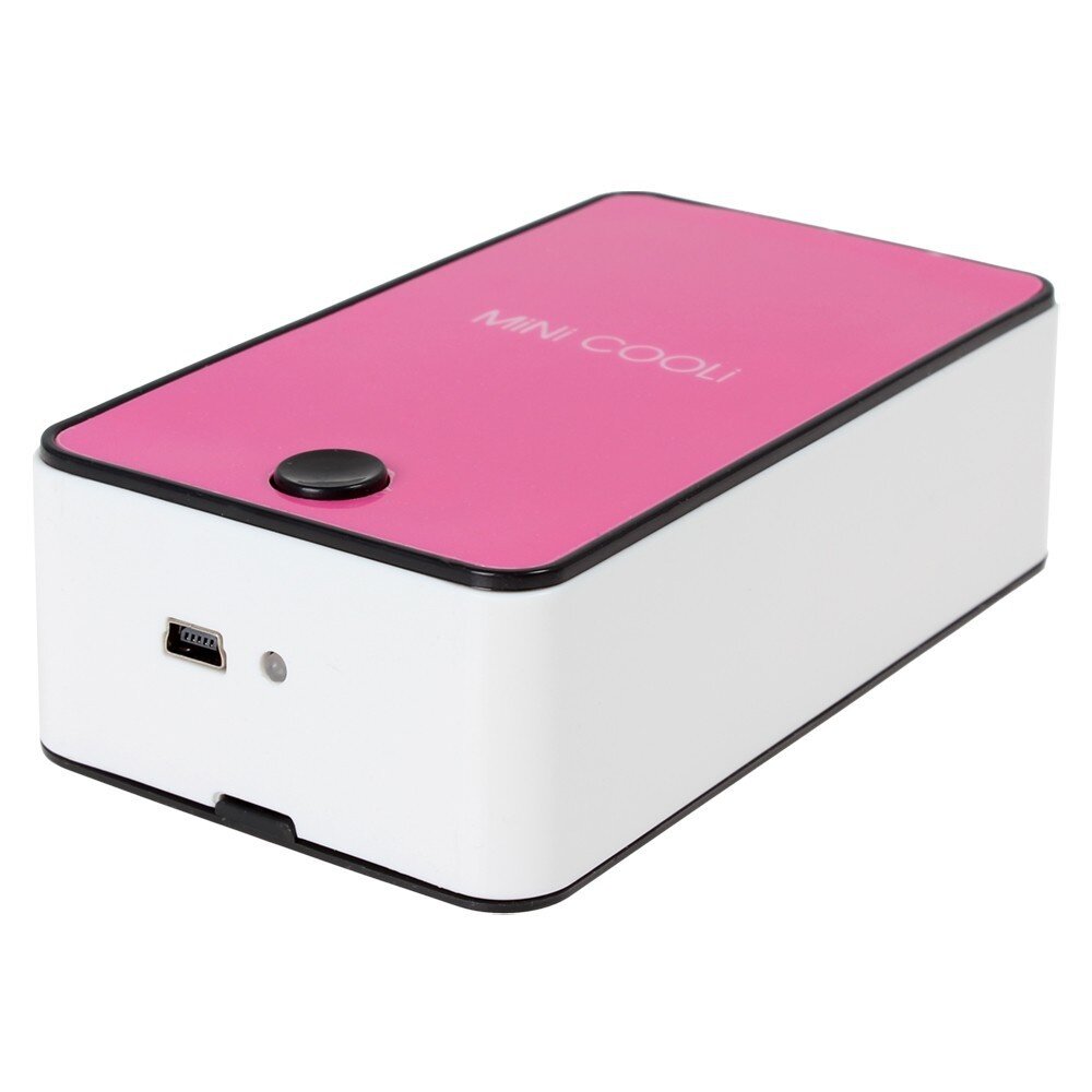Mini Portable Air Conditioner Cooling Fan (Pink) Lazada