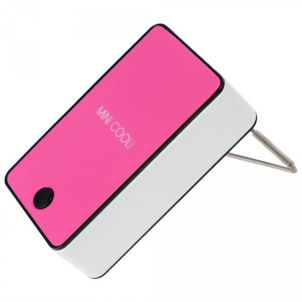 Mini Portable Air Conditioner Cooling Fan (Pink) Lazada