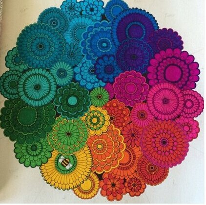 Please Make Sure That Any Color Pen Pencil Is NOT Included Secret Garden Coloring Book English Version