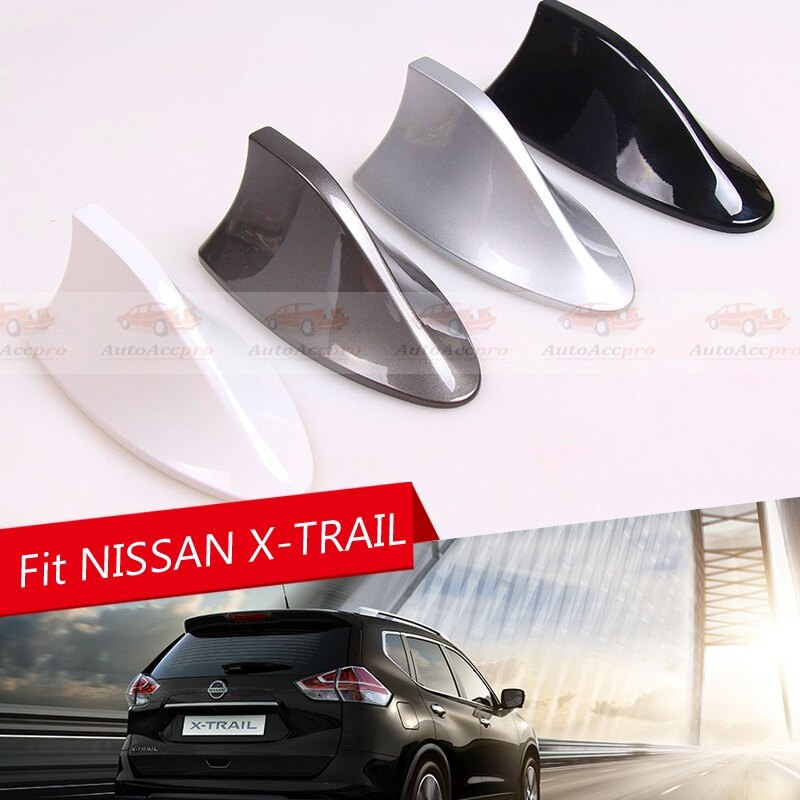 Shark Fin Antenna With Blank Radio For Nissan NISSAN XTrail Black